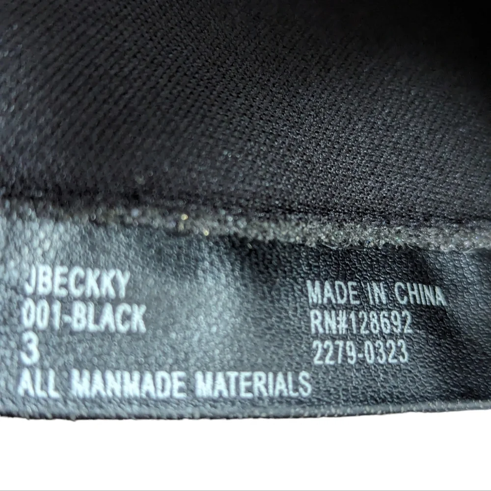 Steve Madden Kids Beckky Black Motorcycle Boot...Size 3